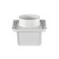 4" White Plastic Under Eave Vent