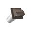 3" Brown Plastic Preferred Hood Vent w/ Tail Pipe