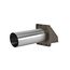 3" Brown Plastic Preferred Hood Vent w/ Tail Pipe