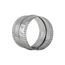 3" Galvanized Connector for Rigid, Semi-rigid, and Flexible Duct