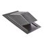 6" Black ABS Plastic Roof Exhaust Vent w/ Damper & Screen