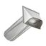 3" Aluminum Preferred Hood Wall Vent w/ Tail Pipe