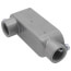1/2" EMT & Rigid LB Type Combination Conduit Body - Aluminum