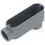 1" Threaded LB Type Rigid Conduit Body - Aluminum