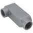 1" Threaded LB Type Rigid Conduit Body - Aluminum