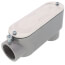 1" EMT & Rigid LB Combination Conduit Body w/ Cover and Gasket - Aluminum