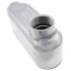 1-1/4" Rigid Threaded LB Conduit Body with Cover and Gasket - Aluminum