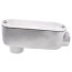 1-1/4" Rigid Threaded LB Conduit Body with Cover and Gasket - Aluminum