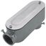 1-1/4" EMT & Rigid LB Type Combination Conduit Body w/ Cover and Gasket - Aluminum