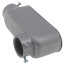 1-1/2" EMT & Rigid LB Type Combination Conduit Body w/ Cover and Gasket - Aluminum