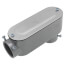 1-1/2" EMT & Rigid LB Type Combination Conduit Body w/ Cover and Gasket - Aluminum
