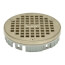 6" Round Nickel Bronze Top