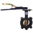 3" Lug Cast Iron Butterfly Valve, EPDM, Lever Handle (200 PSI)