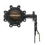 4" Lug Cast Iron Butterfly Valve, EPDM, Lever Handle (200 PSI)