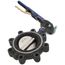 4" Lug Ductile Iron Butterfly Valve, EPDM, Iron Disc, Lever Handle (250 PSI)