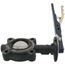 2.5" Lug Ductile Iron Butterfly Valve, EPDM, SS Disc, Lever Handle (250 PSI)