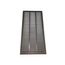608866-04, Merit Ac Louvered Right Panel, (W X H): 24 X 24" Nominal Size, Quartz Gray Finish, 14U58