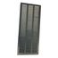 608866-05, Merit Ac Louvered Right Panel, (W X H): 24 X 28" Nominal Size, Quartz Gray Finish, 14U59