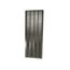 608866-08, Merit Ac Louvered Left Panel, (W X H): 28 X 28" Nominal Size, Quartz Gray Finish, 14U74