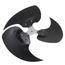 100017-12, Swept Wing Fan Blade, 24" Diameter, 3-Blade, 32 Pitch, 1/2" Bore, Ccw Facing Discharge, 15J32