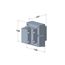 38M1301, Transformer, 70 Va, 120 Vac 60 Hz Primary, 24 Vac Secondary, 3.5 Amp Circuit Breaker, 38M13