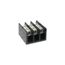 41K3901, Terminal Block, 3 Pole, 175A, 600V Ac/Dc, 200Ka, 41K39
