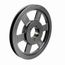 Browning 1B5V124, Cast Iron Bushed Bore Pulley, 12.68" Od, 1-Groove, B-Bushing, 78M87