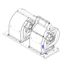 606220-01 Blower Assembly (Unpainted), 78W89