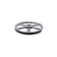 Browning Bk140H, Cast Iron Bushed Bore Pulley, 13.75" Od, 1-Groove, H-Bushing, 90W26