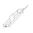 Lb-61401Cd, Metal Drain Pan Assembly, 40 X 5.5 X 2.63 Inch, 91L06