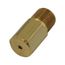 Lb-100527 Burner Orifice, .049 Drill Size, 1/8-27 Npt Threads, Brass, 98L33