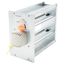Zone Damper, Rectangular, Side Mount, 12" X 10", 6733L, X4229