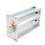 Zone Damper, Rectangular, Side Mount, 18" X 10", 6736L, X4232