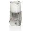 20 Amp, 125v, Straight Blade Connector, Hospital Grade (Clear), 8319-PLC
