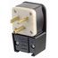 30 Amp, 125v, Plug, Industrial Grade (Black), 9530-P