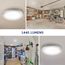 8" Round Aperture Downlight, CCT Selectable - White (18W), 9866-B0W