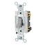 20 Amp, 120/277v Toggle 4-Way AC Quiet Switch, Commercial Grade (Gray), CSB4-20G