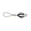 .620 to .740", Flexible Eye, Pulling Wire Mesh Grip, L8503