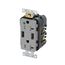 20A Tamper Resistant USB Duplex Receptacle, 125V, Back or Side Wire, NEMA 5-20R, 2-Pole, 3-Wire, Self-Grounding, (Gray), T5832-HGG