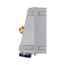 100A 277/480V 3-Phase, IEC 60309-1 & 60309-2, 4P, 5W, Pin & Sleeve Mechanical Interlock (Red), 5100MI7WLEV