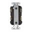 SmartlockPro Extra Heavy-Duty Hospital Grade GFCI Receptacle/Outlet w/ Wall Plate, 2P, 20A, NEMA 5-20R, White (125V), GFTR2-HGW