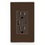 Decora Tamper Resistant Combination Duplex Receptacle w/ 25W+ (5.1A) USB Charger, NEMA 5-15R - Brown (15A, 125V)