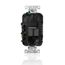 Decora Plus 20A Tamper Resistant USB Duplex Receptacle, 125V, Back and Side Wire, NEMA 5-20R, 2-Pole, 3-Wire, Self-Grounding, (White), T5833-HGW