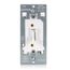 Toggle Slide Dimmer Switch for Dimmable LED, CFL and Incandescent Lighting, 120 VAC, 60 Hz, Single Pole and 3-Way, White