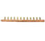 1" Copper Branch Manifold, 1/2" ProPEX Outlets, 12 Outlets (Lead Free Brass)