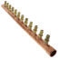 1" Copper Branch Manifold, 1/2" ProPEX Outlets, 12 Outlets (Lead Free Brass)