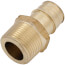 1" ProPEX x 1" NPT Male Adapter (Lead Free Brass)