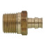 3/8" ProPEX x 1/2" NPT Male Adapter (Lead Free Brass)