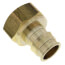 1-1/4" ProPEX x 1-1/4" NPT Female Adapter (Lead Free Brass)