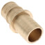 1" ProPEX x 1" PE to Polyethylene Coupling (Lead Free Brass)